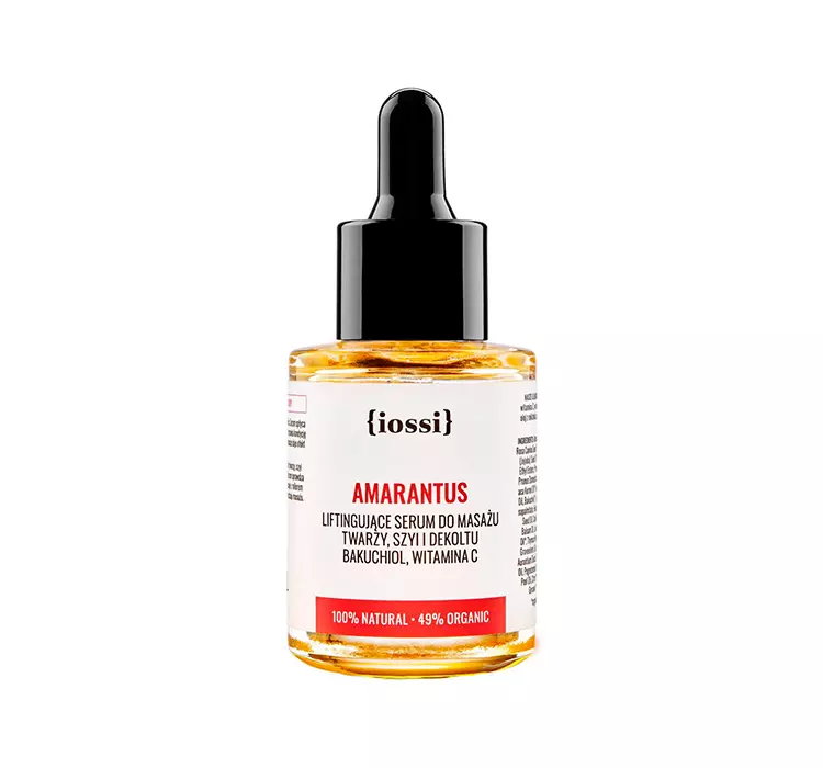 IOSSI AMARANTUS SERUM LIFTINGUJĄCE DO MASAŻU TWARZY, SZYI I DEKOLTU 30ML