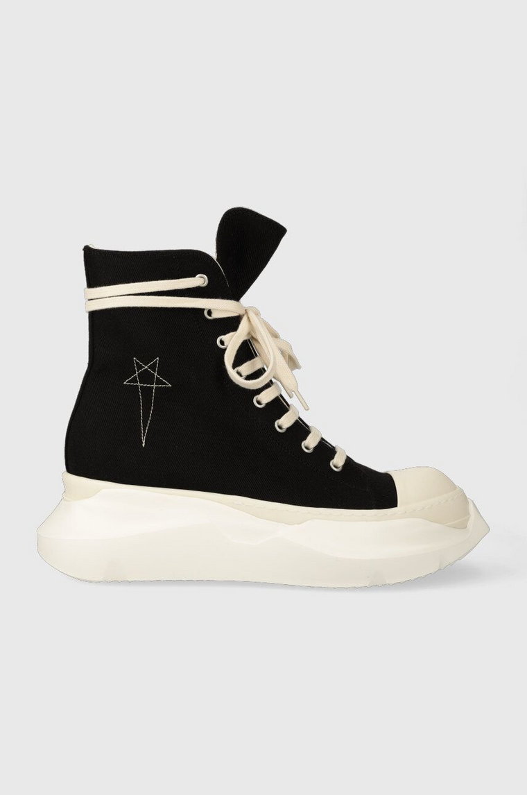 Rick Owens trampki męskie kolor czarny