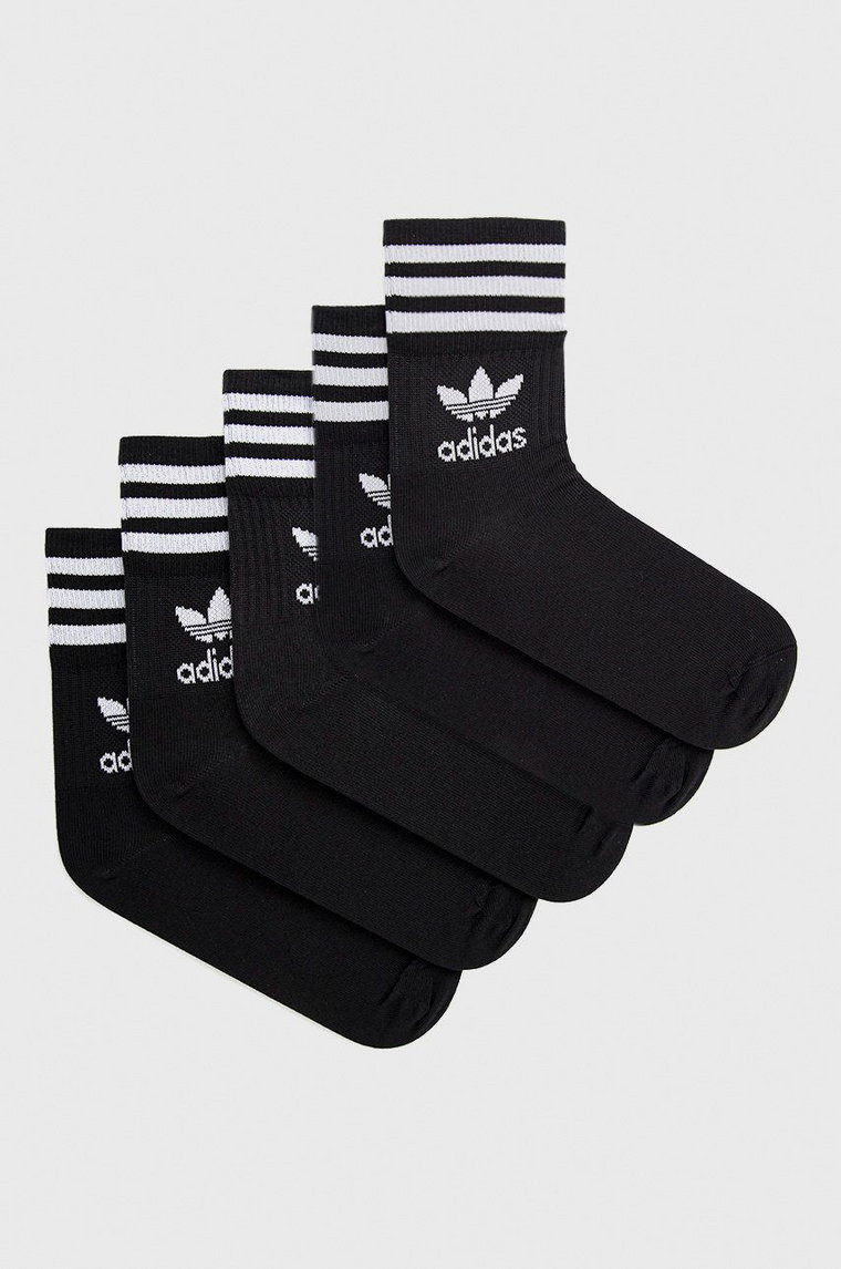 adidas Originals Skarpetki (5-Pack) H65459 kolor czarny H65459-BLACK