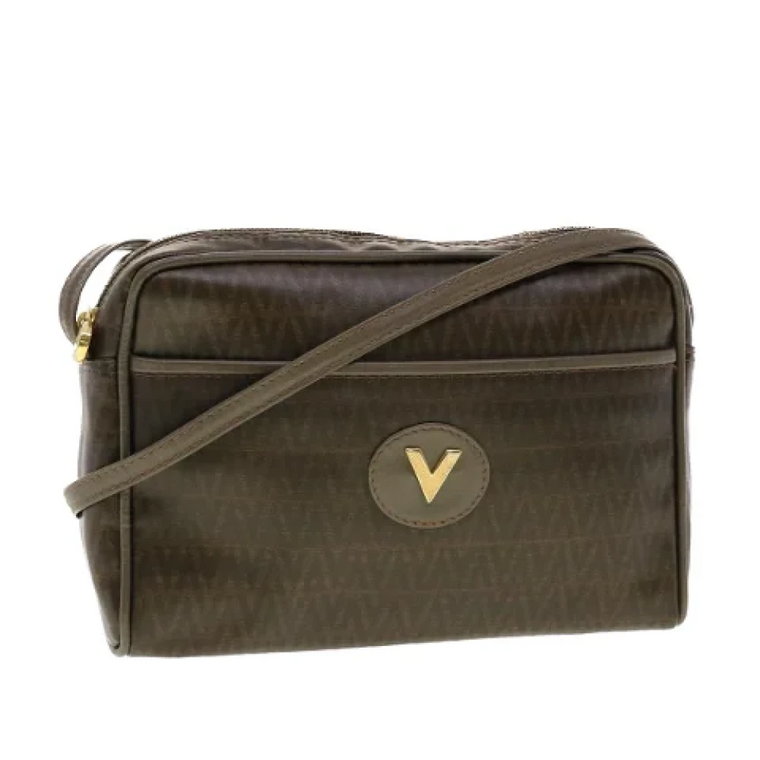 Pre-owned Canvas shoulder-bags Valentino Vintage