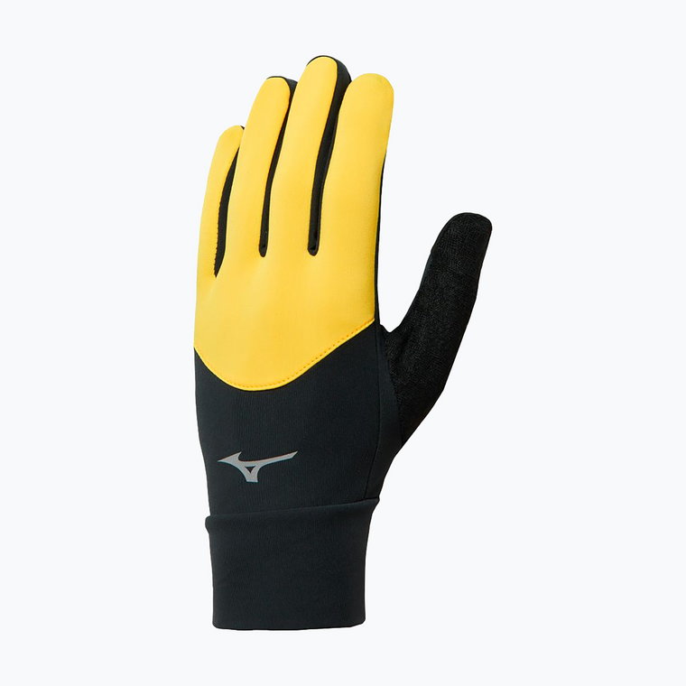 Rękawiczki do biegania Mizuno Warmalite racing yellow