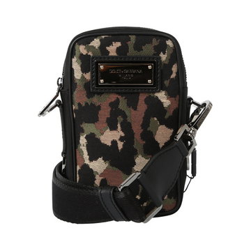 Camouflage Jacquard Crossbody Bag Dolce & Gabbana
