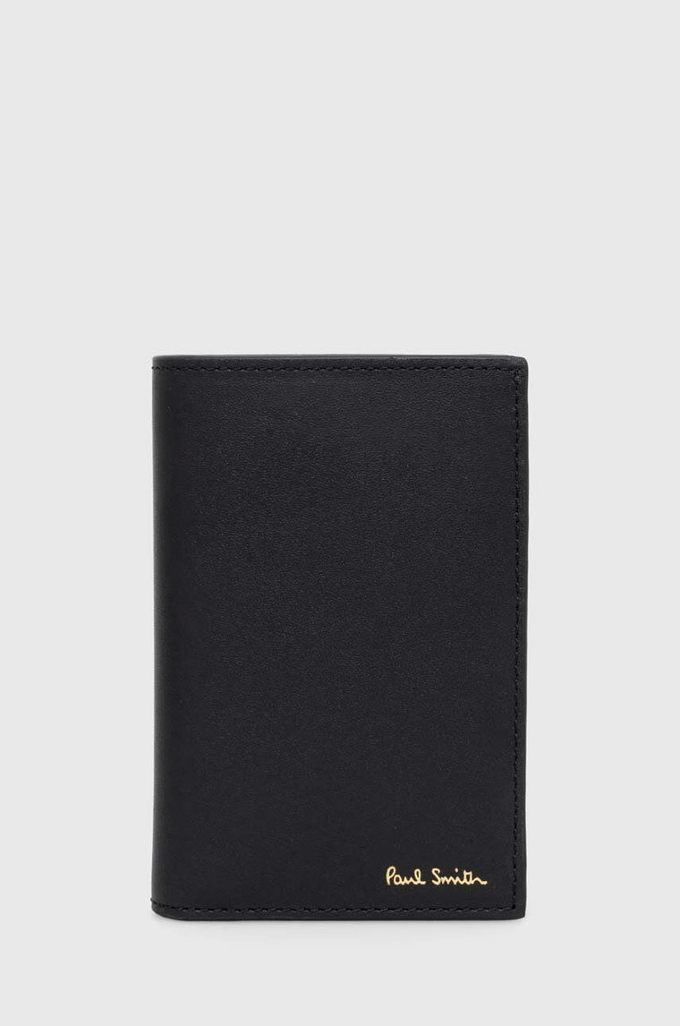 Paul Smith portfel skórzany kolor czarny M1A-4774-BMULTI