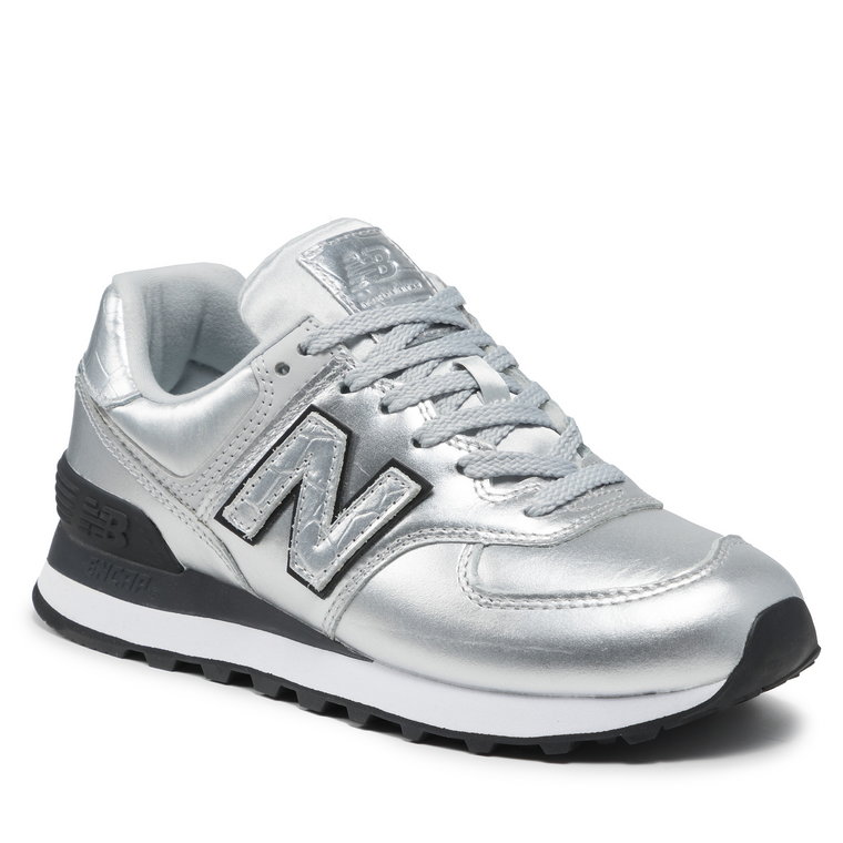 Sneakersy NEW BALANCE - WL574PN2  Srebrny