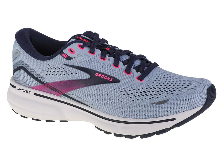 Brooks Ghost 15 1203801B493, Damskie, Niebieskie, buty do biegania, tkanina, rozmiar: 36,5