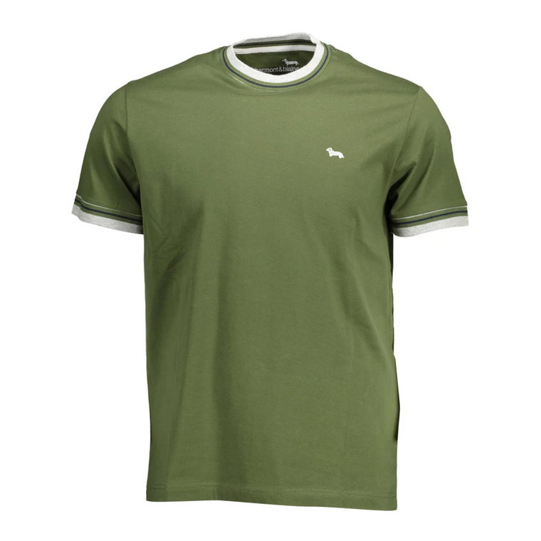 Green Cotton T-Shirt Harmont & Blaine