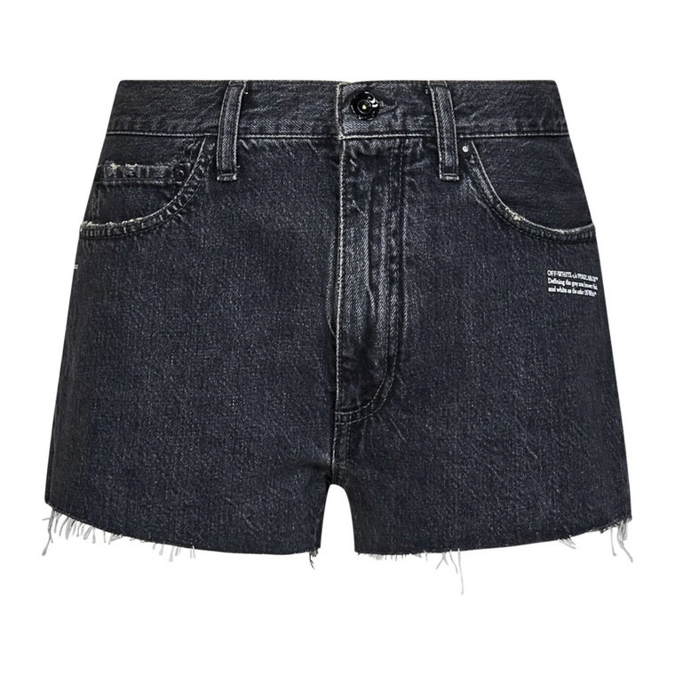 Denim Shorts Off White