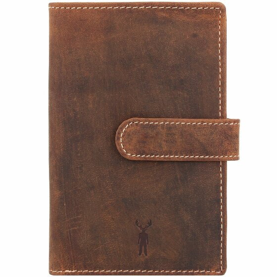 Jack Kinsky Baltimore 818 Wallet RFID Leather 15 cm cognac