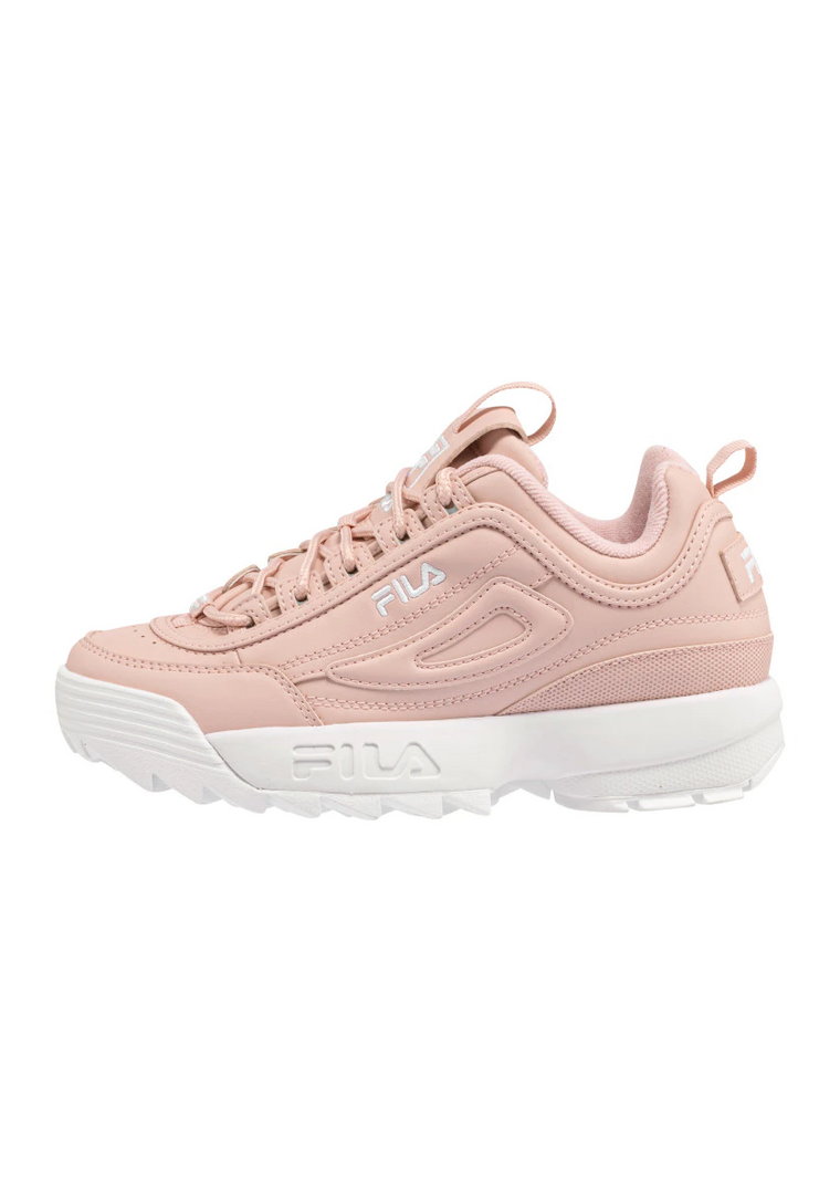 Damskie sneakersy FILA DISRUPTOR LOW WMN - koralowe