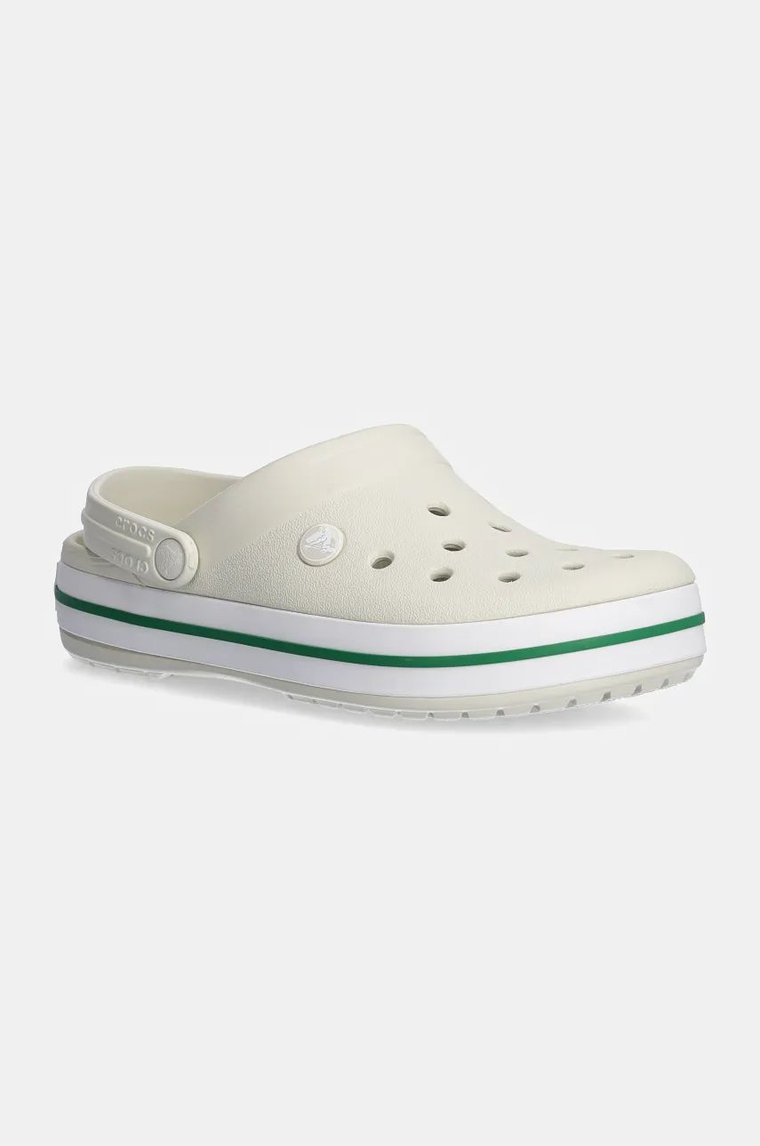 Crocs klapki Crocband damskie kolor szary 11016