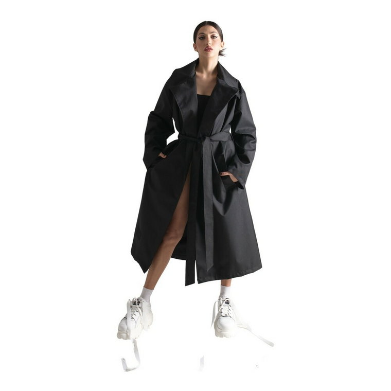 Longline Trench Coat Rest Factory