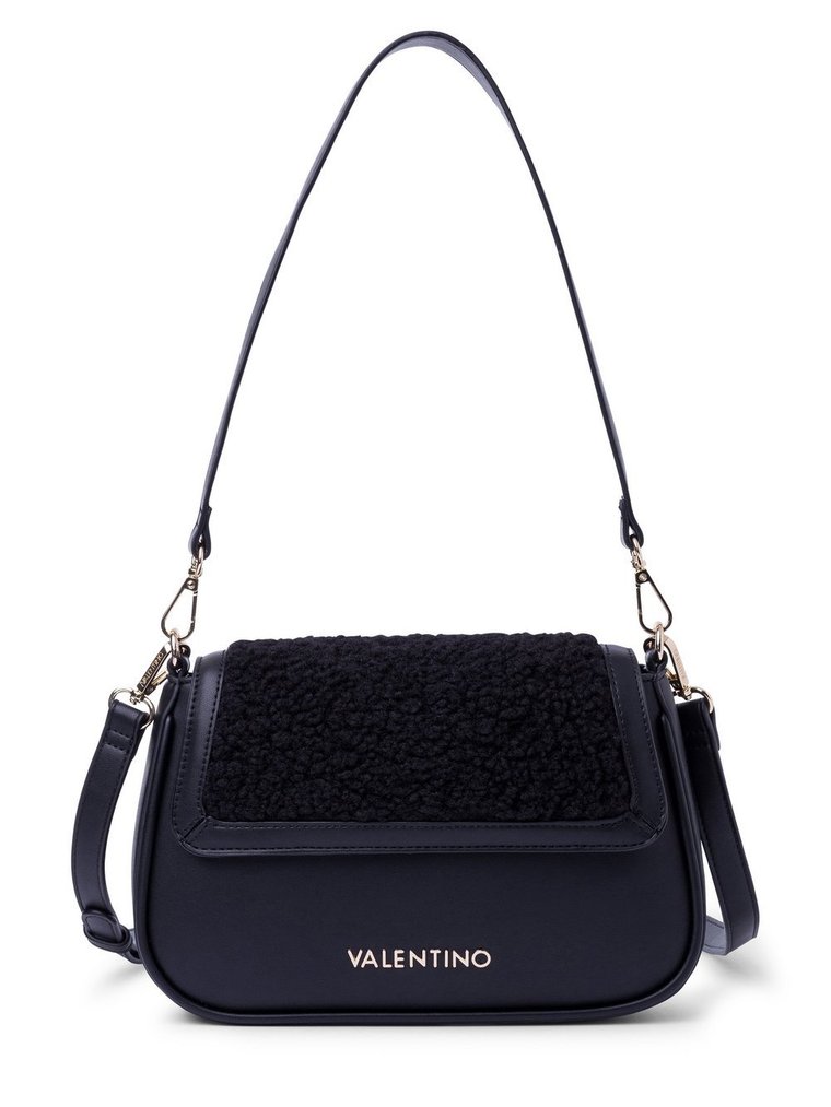 VALENTINO HANDBAGS Torebka damska - Shari Kobiety Sztuczne włókno czarny jednolity, ONE SIZE