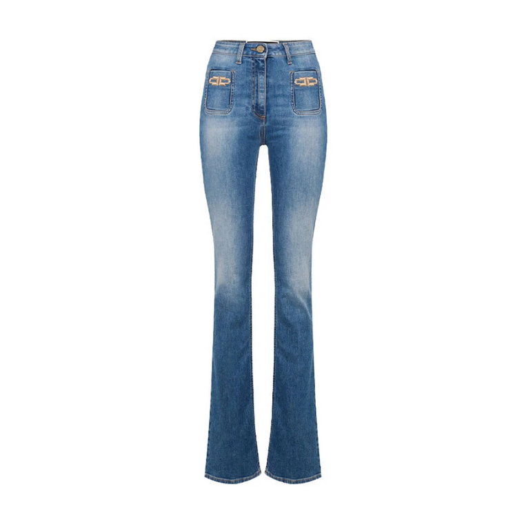 "Pe22 Padus Straight Jeans" Elisabetta Franchi