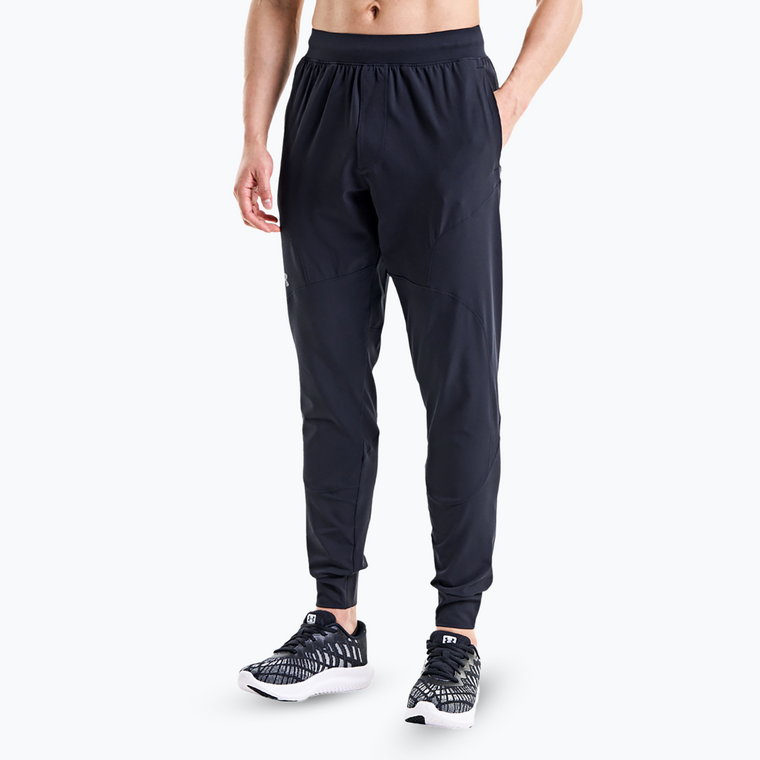 Spodnie treningowe męskie Under Armour Stretch Woven Utility Jogger  black/pitch gry | WYSYŁKA W 24H | 30 DNI NA ZWROT