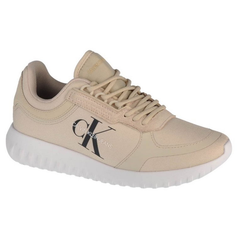 Buty Calvin Klein Runner Laceup W YW0YW00466-AEO beżowy