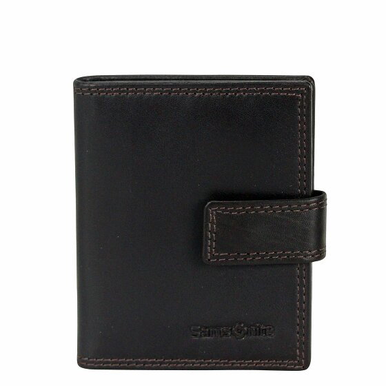 Samsonite Attack SLG Business Card Case Leather 8,5 cm dark brown