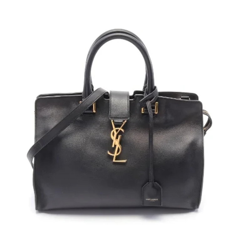 Pre-owned Leather handbags Yves Saint Laurent Vintage