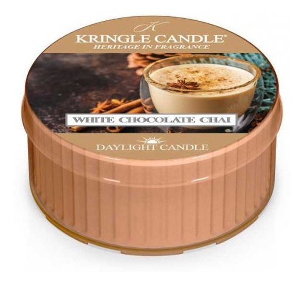 Kringle Candle Daylight Świeczka Zapachowa White Chocolate Chai 42G