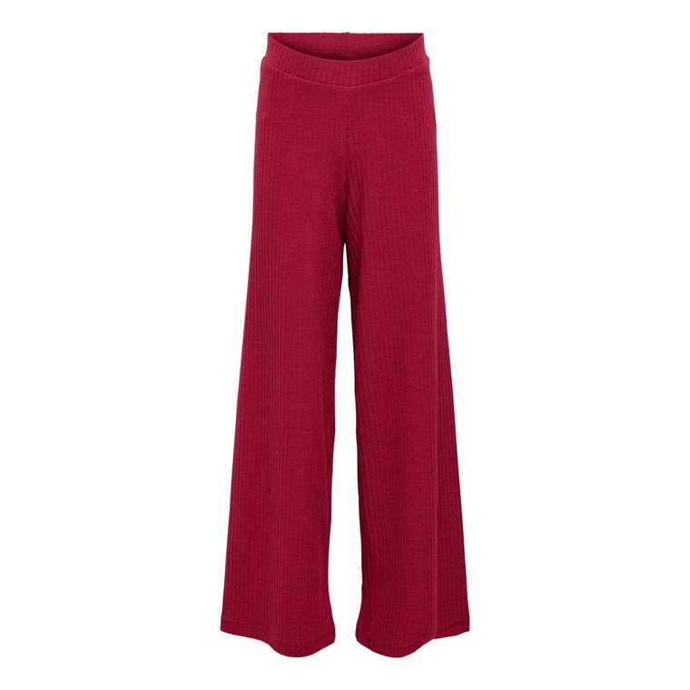 Stylowe Czerwone Spodnie Only