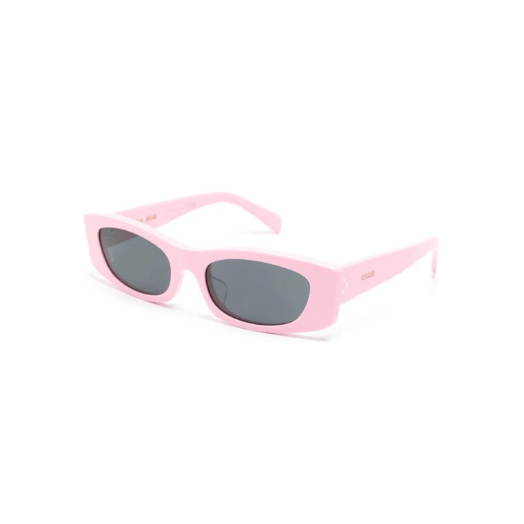 Różowe okulary przeciwsłoneczne na co dzień Celine