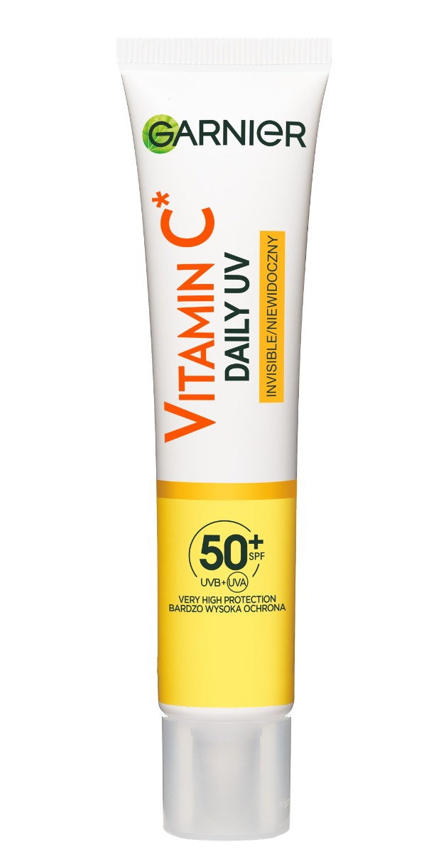 Garnier Skin Naturals Vitamin C UV Daily Fluid do twarzy SPF50+ Invisible 40ml