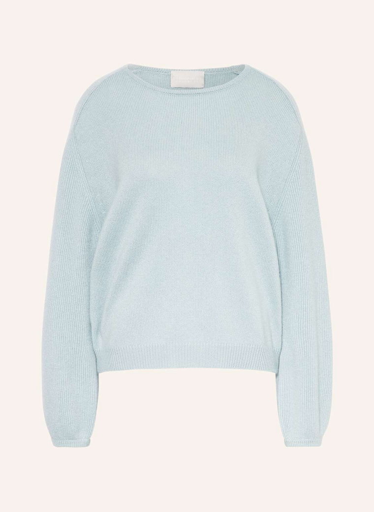 Hemisphere Sweter Z Kaszmiru blau