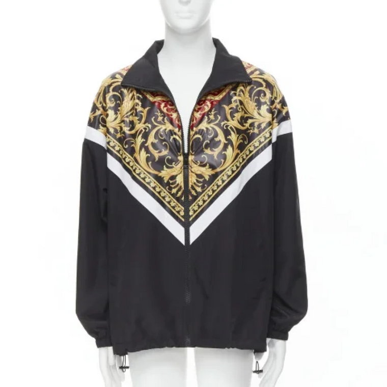 Pre-owned Nylon outerwear Versace Pre-owned