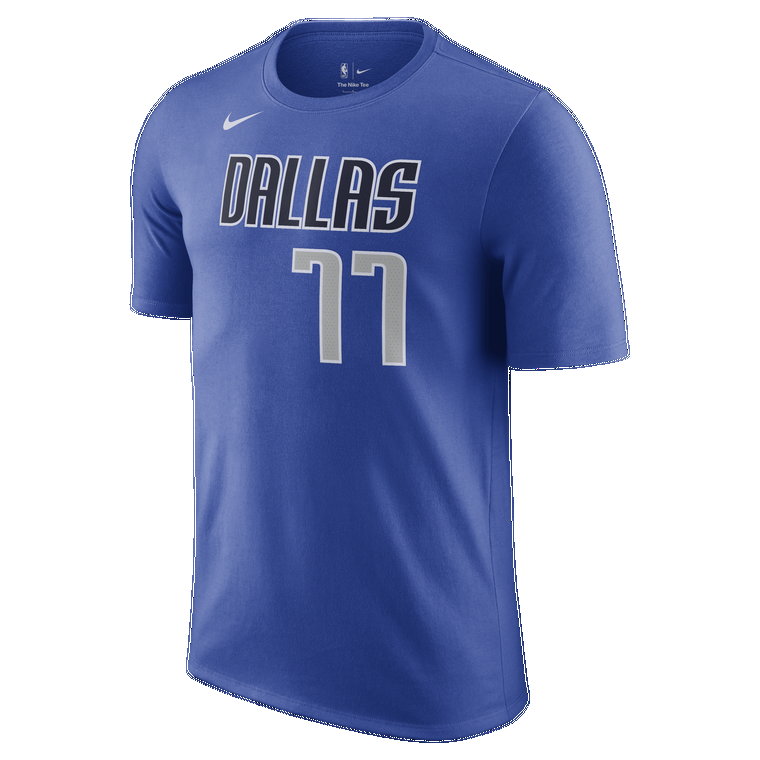 T-shirt męski Nike NBA Dallas Mavericks - Niebieski