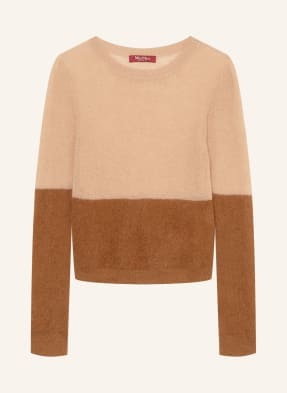 Maxmara Studio Sweter Athos Z Dodatkiem Moheru beige