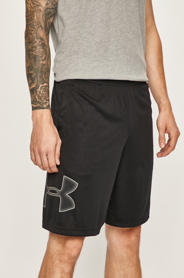 Under Armour szorty treningowe Tech Graphic męskie kolor czarny 1306443