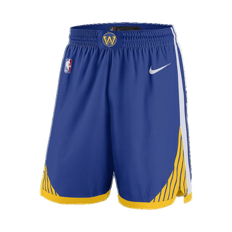 Męskie spodenki Nike NBA Swingman Golden State Warriors Icon Edition - Niebieski