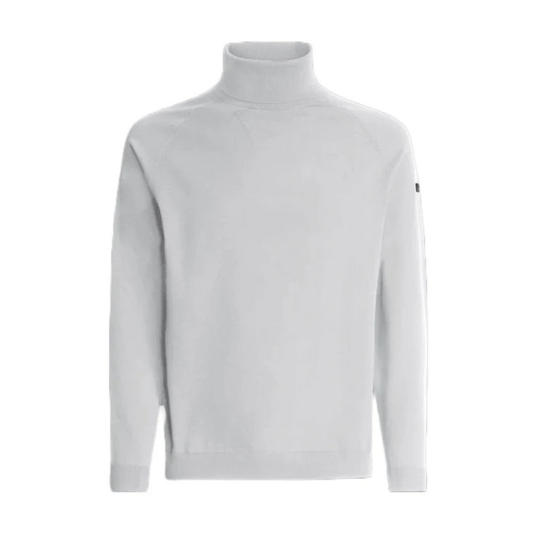 Klasyczny Biały Sweter dla Mężczyzn RRD