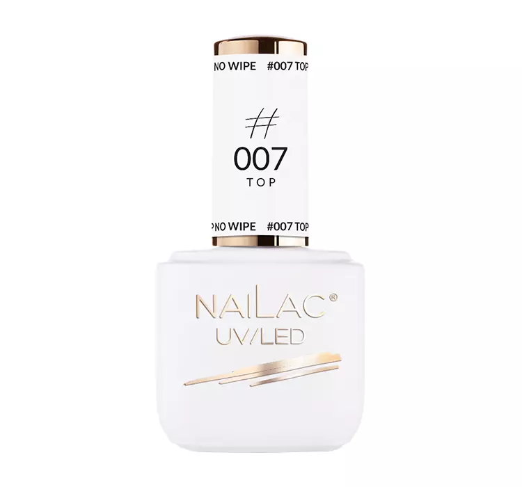 NAILAC TOP HYBRYDOWY #007 NO WIPE 7ML