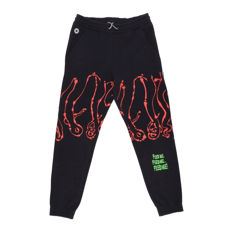 Czarna Dripper Sweatpant Octopus