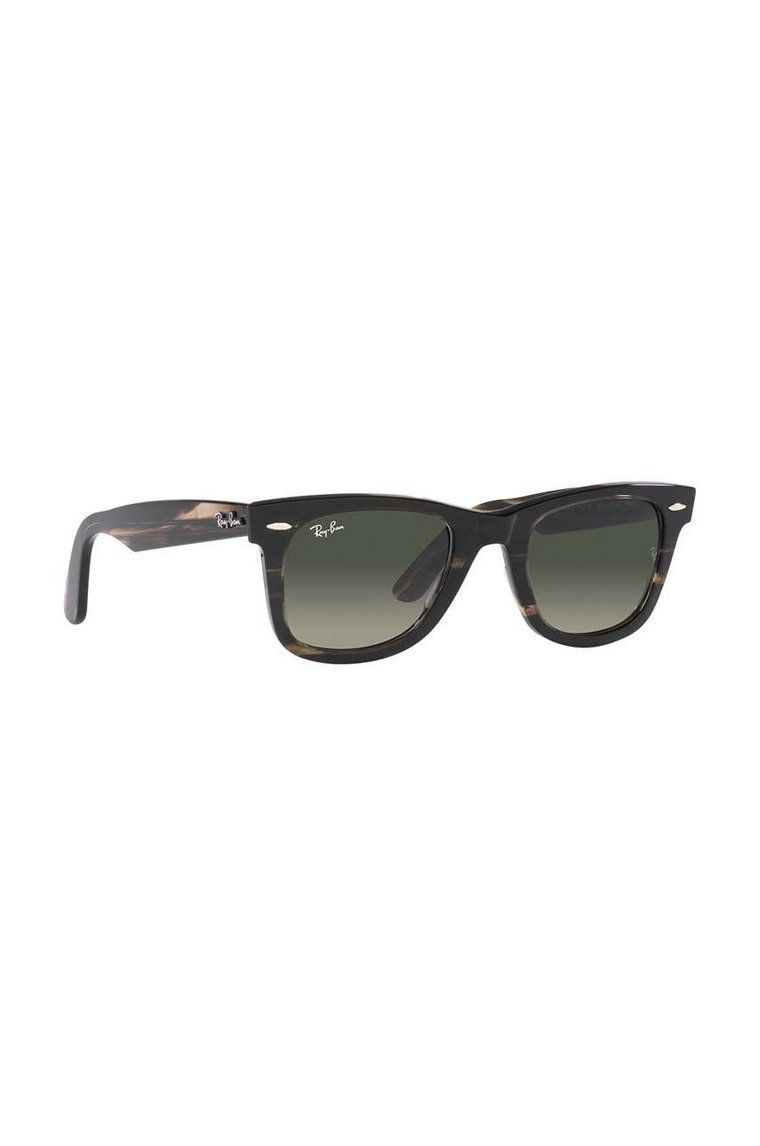 Ray-Ban okulary WAYFARER kolor szary 0RB2140