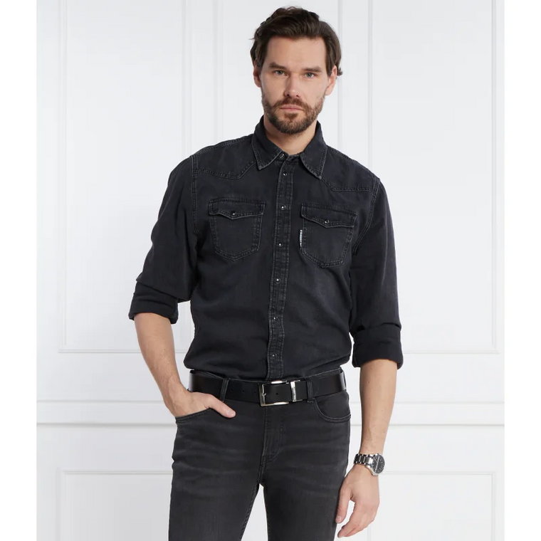 Karl Lagerfeld Koszula | Regular Fit | denim