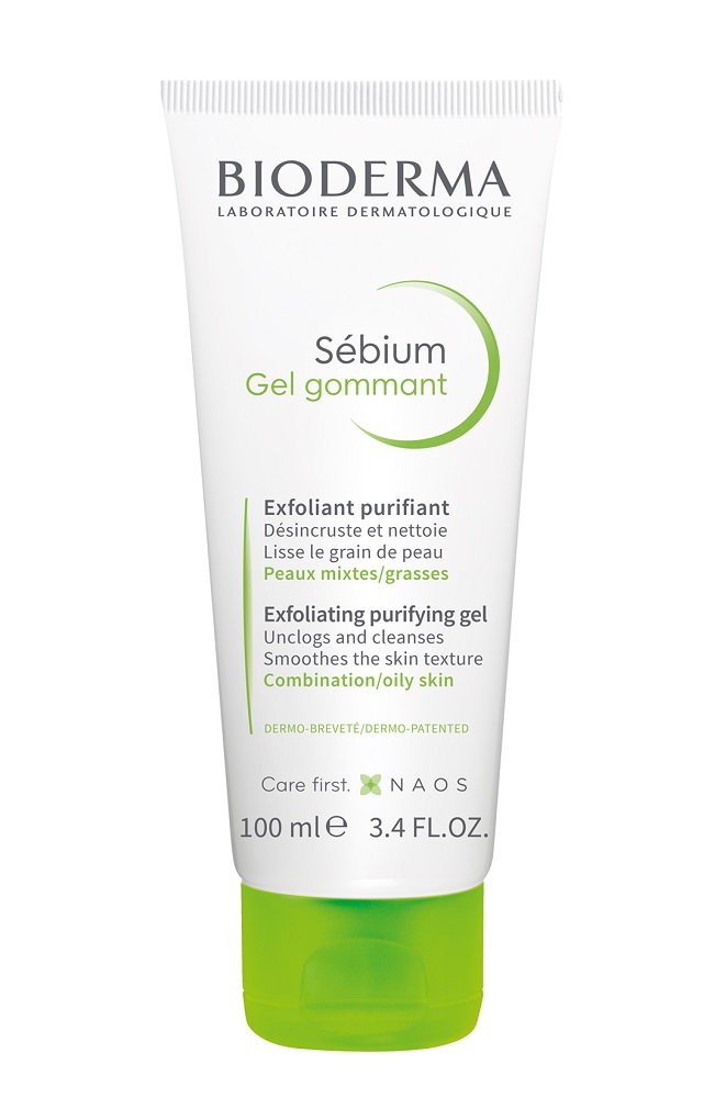 Bioderma Sebium Gel Gommant - żel złuszczający do mycia twarzy 100ml