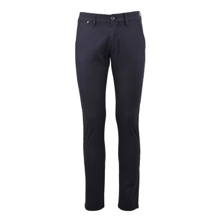 Spodnie Slim-Fit w Kolorze Niebieskim Guess