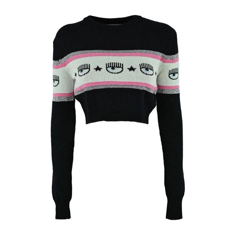 Dzianinowy sweter Chiara Ferragni Collection