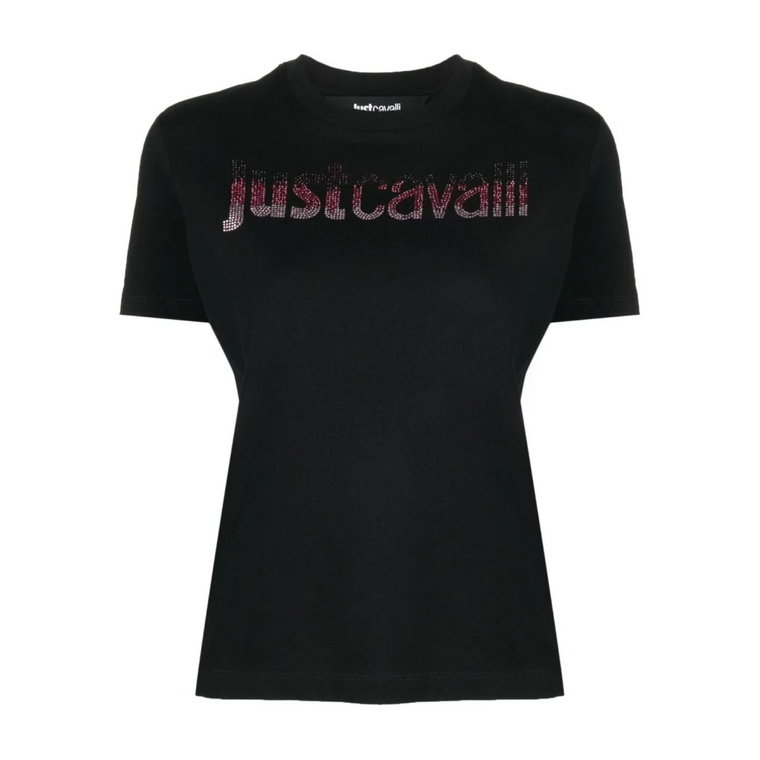 Czarne T-shirty i Pola dla Kobiet Just Cavalli