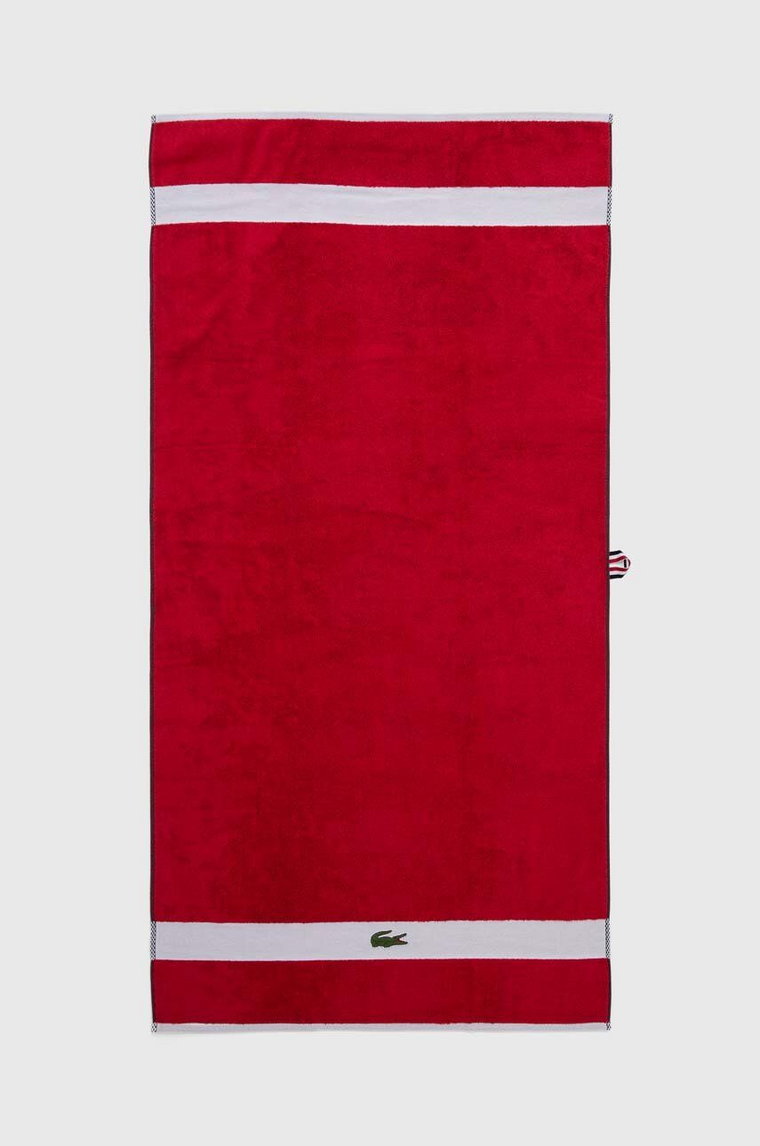 Lacoste ręcznik bawełniany L Casual Rouge 70 x 140 cm