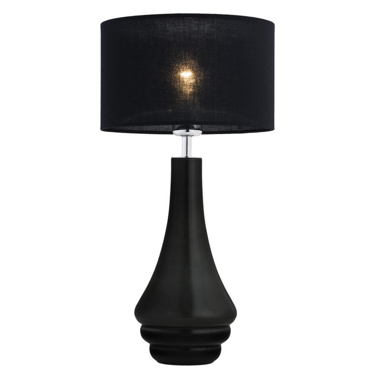 Lampa stołowa ARGON Amazonka 3033, E27, czarna