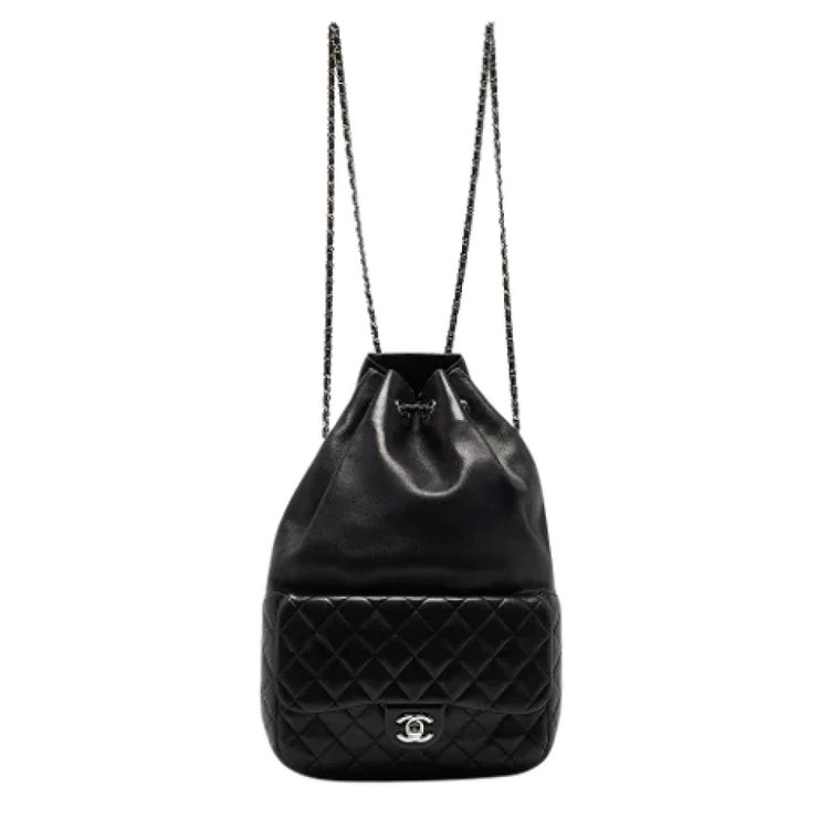 Pre-owned Leather backpacks Chanel Vintage