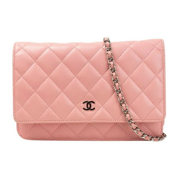 Pre-owned Wallet On Chain Chanel Vintage