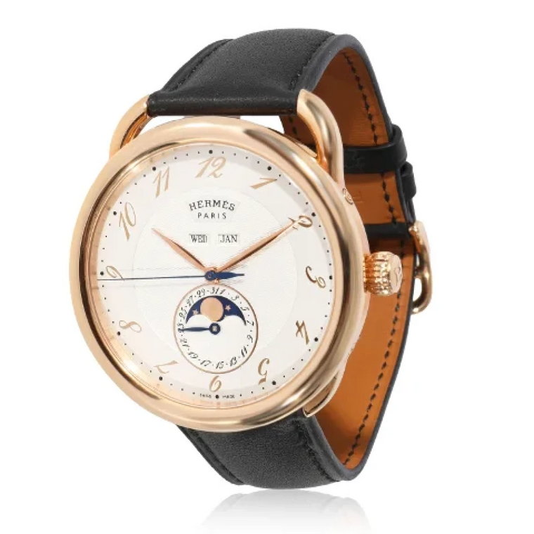 Pre-owned Rose Gold watches Hermès Vintage