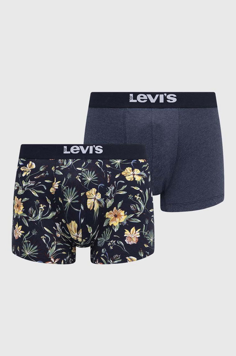 Levi's bokserki 2-pack męskie kolor granatowy