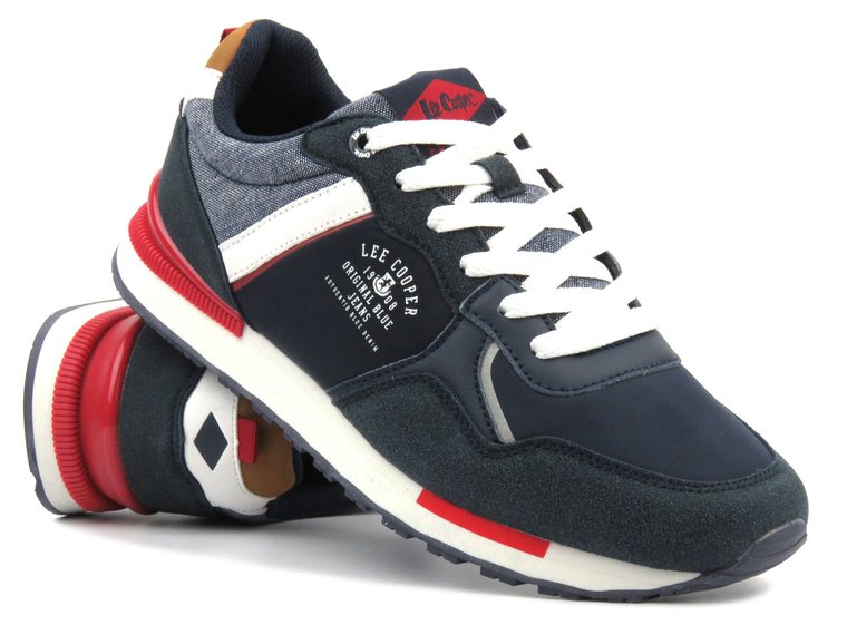 Buty męskie sportowe - LEE COOPER LCW-24-03-2339, granatowe