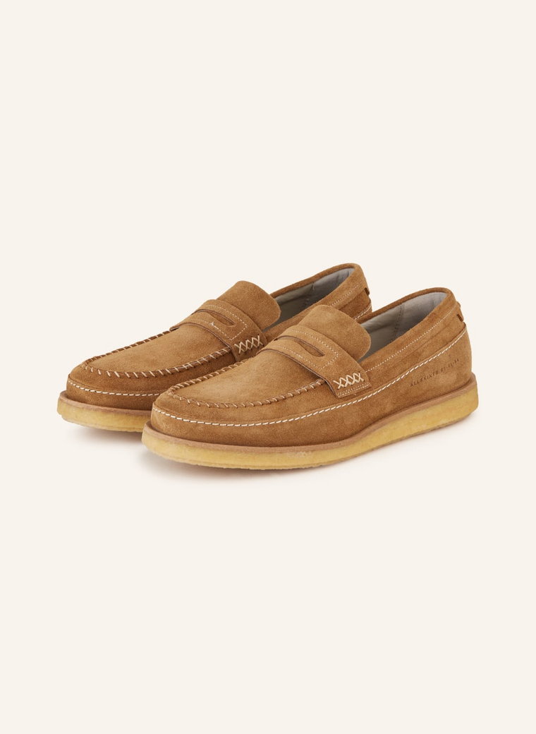 Allsaints Penny Loafers Jago braun