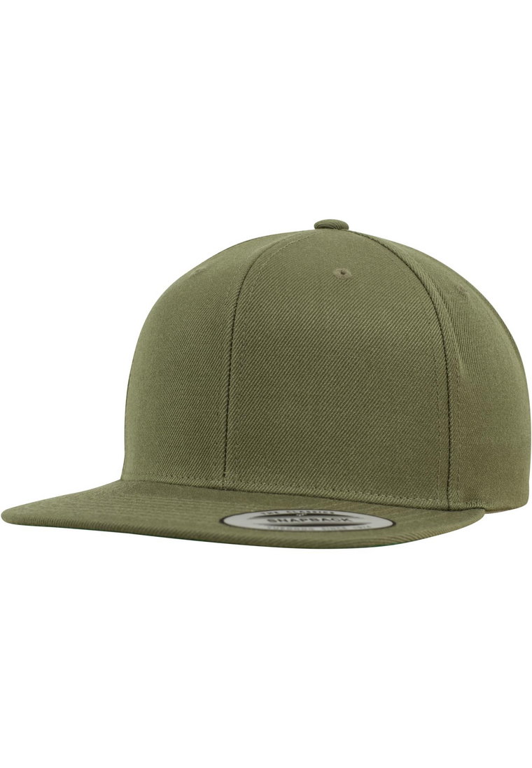 Czapka Z Daszkiem  Snapback Zielona Flexfit 6089M Classic