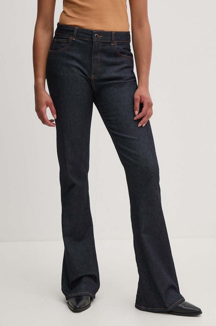 Emporio Armani jeansy damskie medium waist